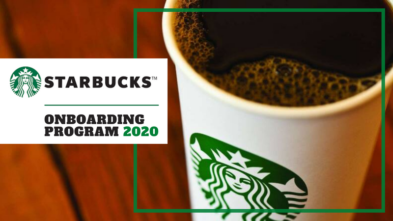 Starbucks Onboarding Program